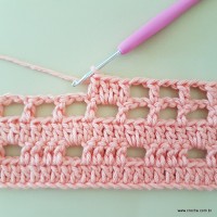 Tapete corações com laços - passo a passo (47)