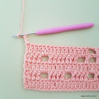 Tapete corações com laços - passo a passo (54)