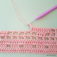 Tapete corações com laços - passo a passo (63)