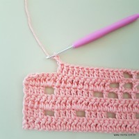 Tapete corações com laços - passo a passo (68)