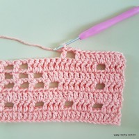 Tapete corações com laços - passo a passo (73)