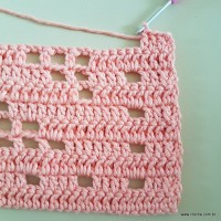 Tapete corações com laços - passo a passo (91)