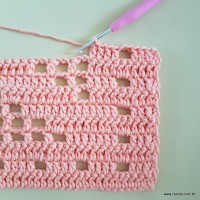 Tapete corações com laços - passo a passo (92)