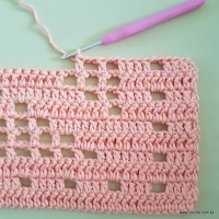 Tapete corações com laços - passo a passo (93)