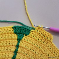 Tapete girassol - passo a passo (132)