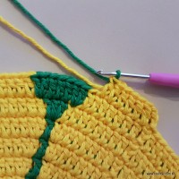 Tapete girassol - passo a passo (133)