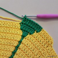 Tapete girassol - passo a passo (135)