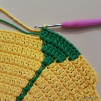 Tapete girassol - passo a passo (141)