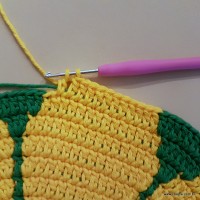 Tapete girassol - passo a passo (144)