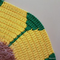 Tapete girassol - passo a passo (146)