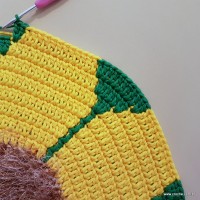 Tapete girassol - passo a passo (147)