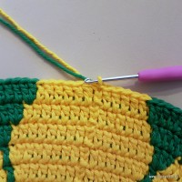 Tapete girassol - passo a passo (148)