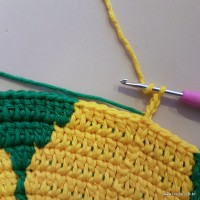 Tapete girassol - passo a passo (150)