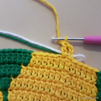 Tapete girassol - passo a passo (154)