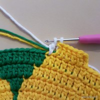 Tapete girassol - passo a passo (159)