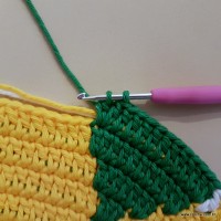 Tapete girassol - passo a passo (165)