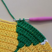 Tapete girassol - passo a passo (166)