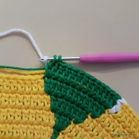 Tapete girassol - passo a passo (167)