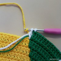 Tapete girassol - passo a passo (169)