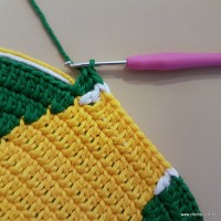 Tapete girassol - passo a passo (176)