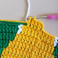 Tapete girassol - passo a passo (180)