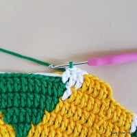 Tapete girassol - passo a passo (185)