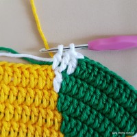 Tapete girassol - passo a passo (187)