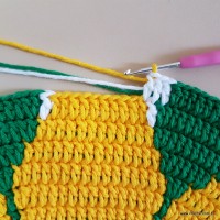 Tapete girassol - passo a passo (190)