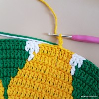 Tapete girassol - passo a passo (191)