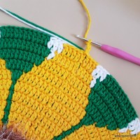 Tapete girassol - passo a passo (192)