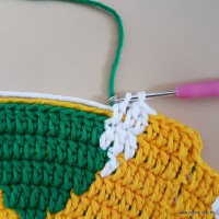 Tapete girassol - passo a passo (195)