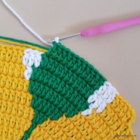 Tapete girassol - passo a passo (197)