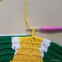 Tapete girassol - passo a passo (198)