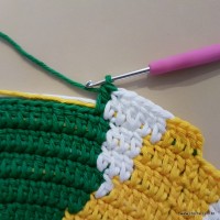 Tapete girassol - passo a passo (205)