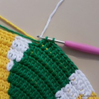 Tapete girassol - passo a passo (207)