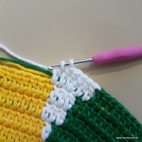 Tapete girassol - passo a passo (209)