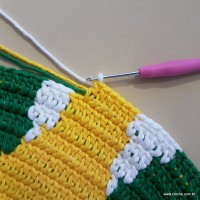 Tapete girassol - passo a passo (211)