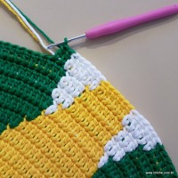 Tapete girassol - passo a passo (212)