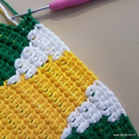 Tapete girassol - passo a passo (213)