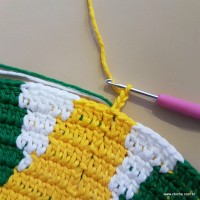 Tapete girassol - passo a passo (215)