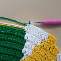 Tapete girassol - passo a passo (218)