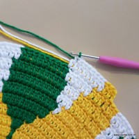 Tapete girassol - passo a passo (219)