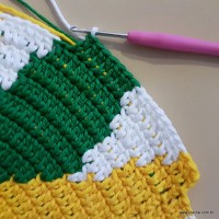 Tapete girassol - passo a passo (221)