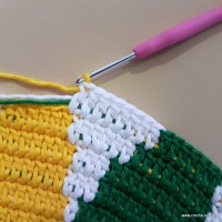 Tapete girassol - passo a passo (224)