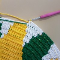 Tapete girassol - passo a passo (225)