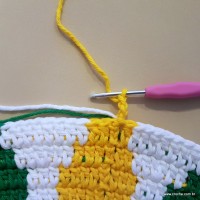 Tapete girassol - passo a passo (226)