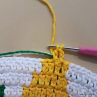 Tapete girassol - passo a passo (227)