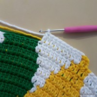 Tapete girassol - passo a passo (230)