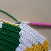 Tapete girassol - passo a passo (231)