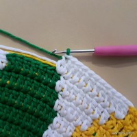 Tapete girassol - passo a passo (233)